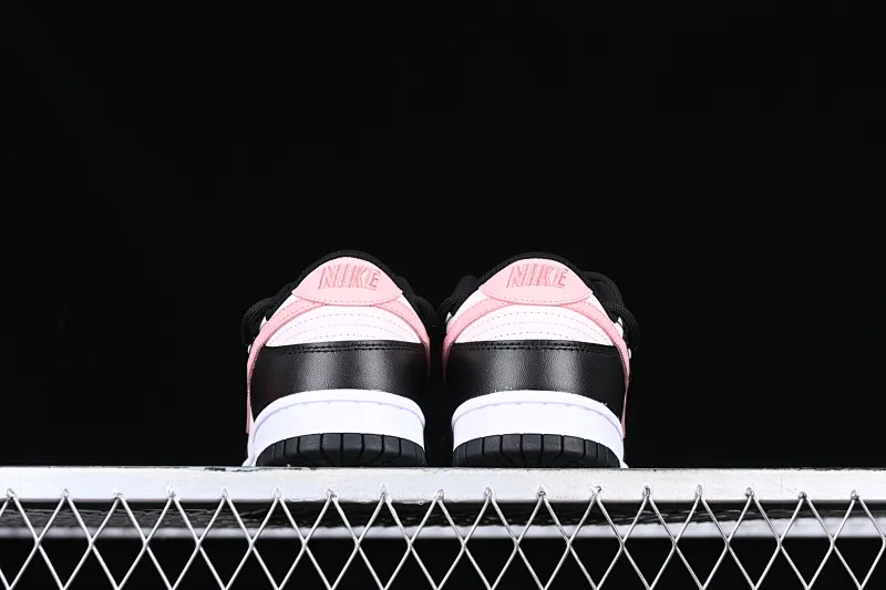 All Categories Nk SB Dunk Series Nk SB Dunk Low Low-top Sneakers Nk Dunk Low Tokyo Raspberry Black Pink Customized Deconstructed Strap Casual Sneakers CW1590-100